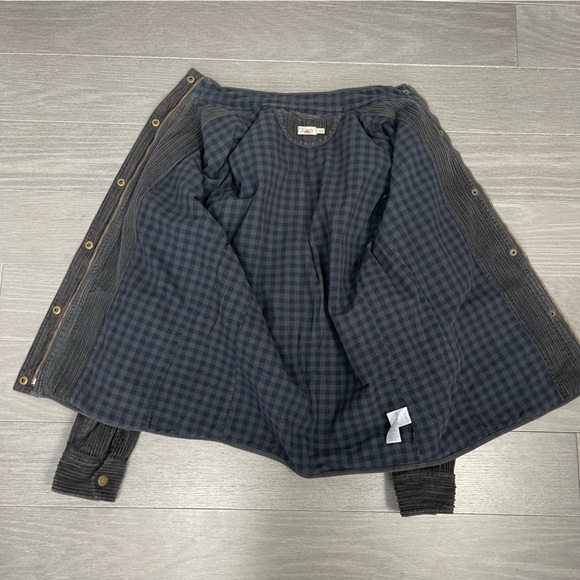 Faherty Acadia Utility Corduroy Jacket Women’s Size XS Cotton Plaid Lined - Picture 8 of 16
